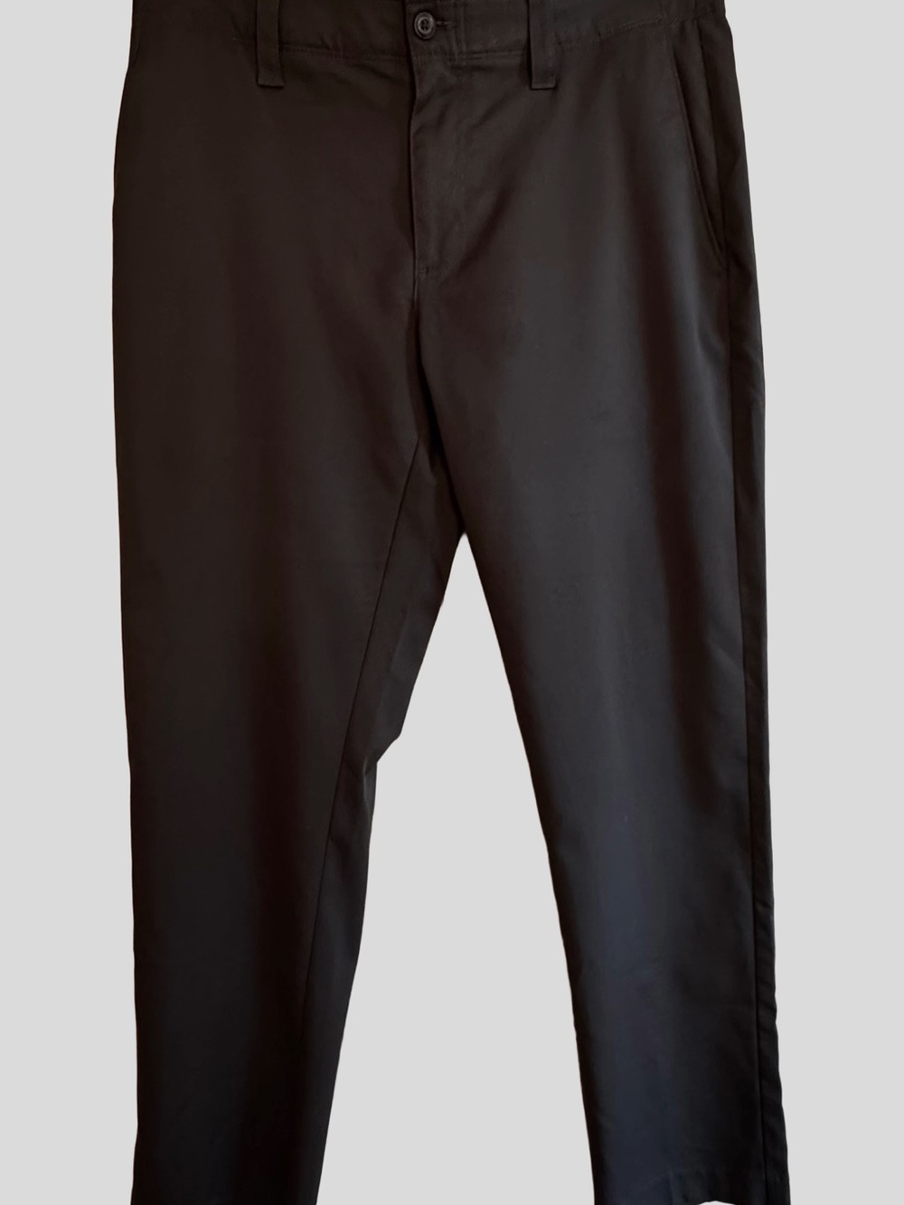 adidas Black Golf Straight Leg Chinos for Men